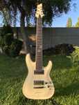 Schecter Blackjack ATX C-7 Aged White DiMarzio Ionizer - gitara