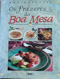 Culinária Os Prazeres da Boa Excelente Livro