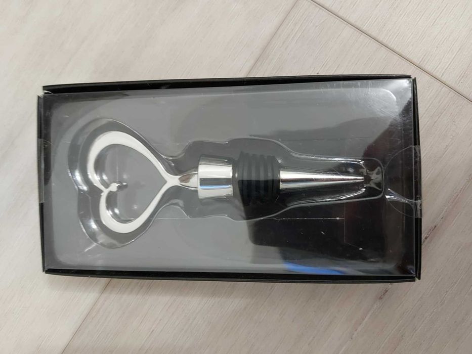 Korek do wina, zatyczka w kształcie serca
