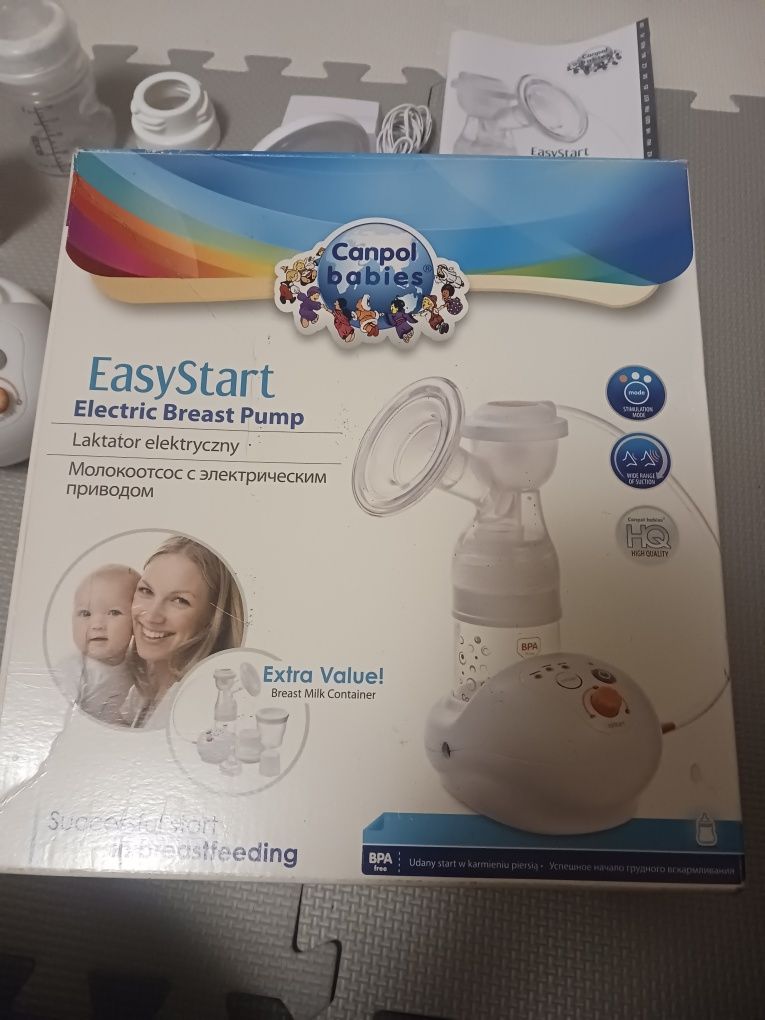 Laktator elektryczny canpol babies EasyStart I gratis