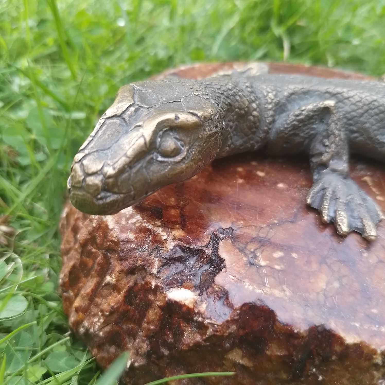 Jaszczurka z brązu
