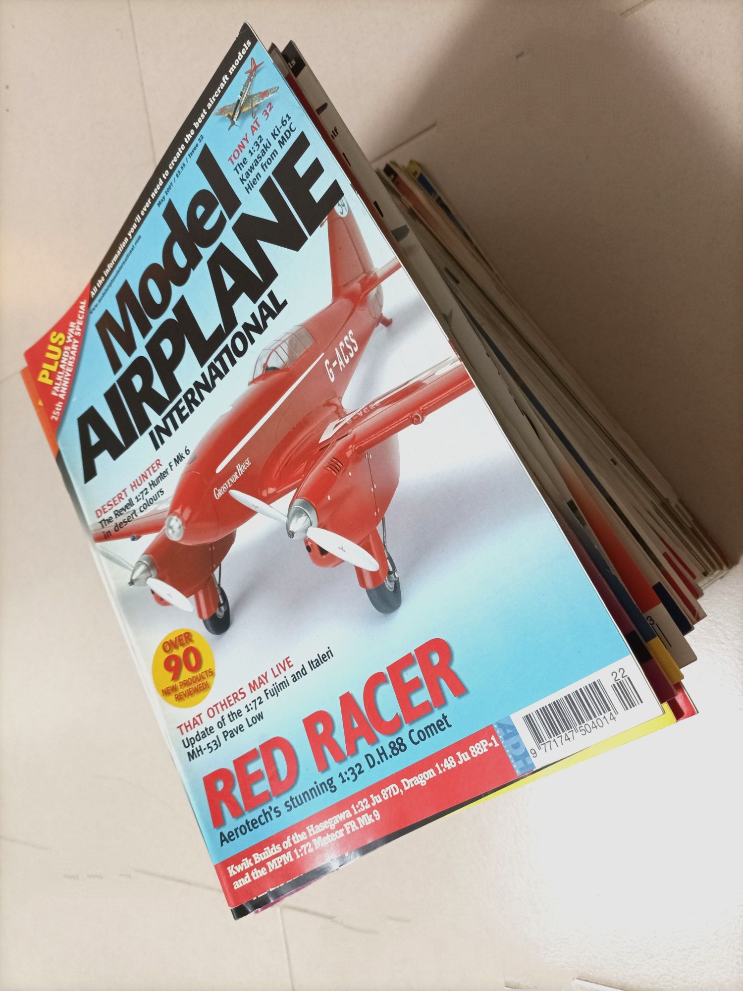 Lote de 58 revistas Model Airplane International (aeromodelismo)