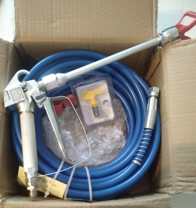 Agregat malarski wąż uniwersalny 1/4 wąż 15mb pistolet przedłużka dys