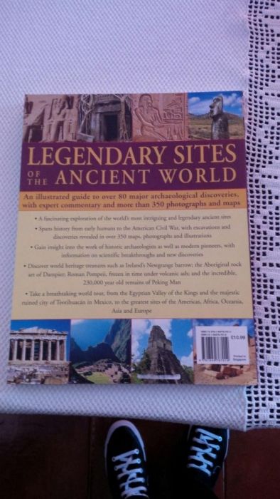 Livro legendary sites of the ancient world