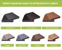 Deska kompozytowa tarasowa SEQO Co-Extrusion EX-138H22 - 2,9m
