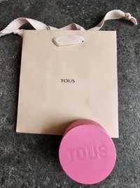 Zestaw pudełko na biżuterię i torebka prezentowa firmy Tous