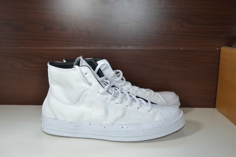 converse x renew remix chuck 70 hi white 46р кеды хайтопы кроссовки