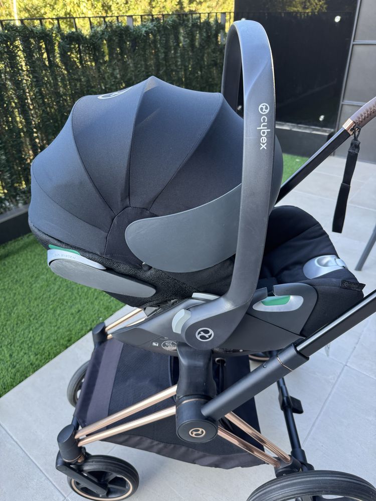 Cybex Priam (assento, chassi, ovo, alcofa)
