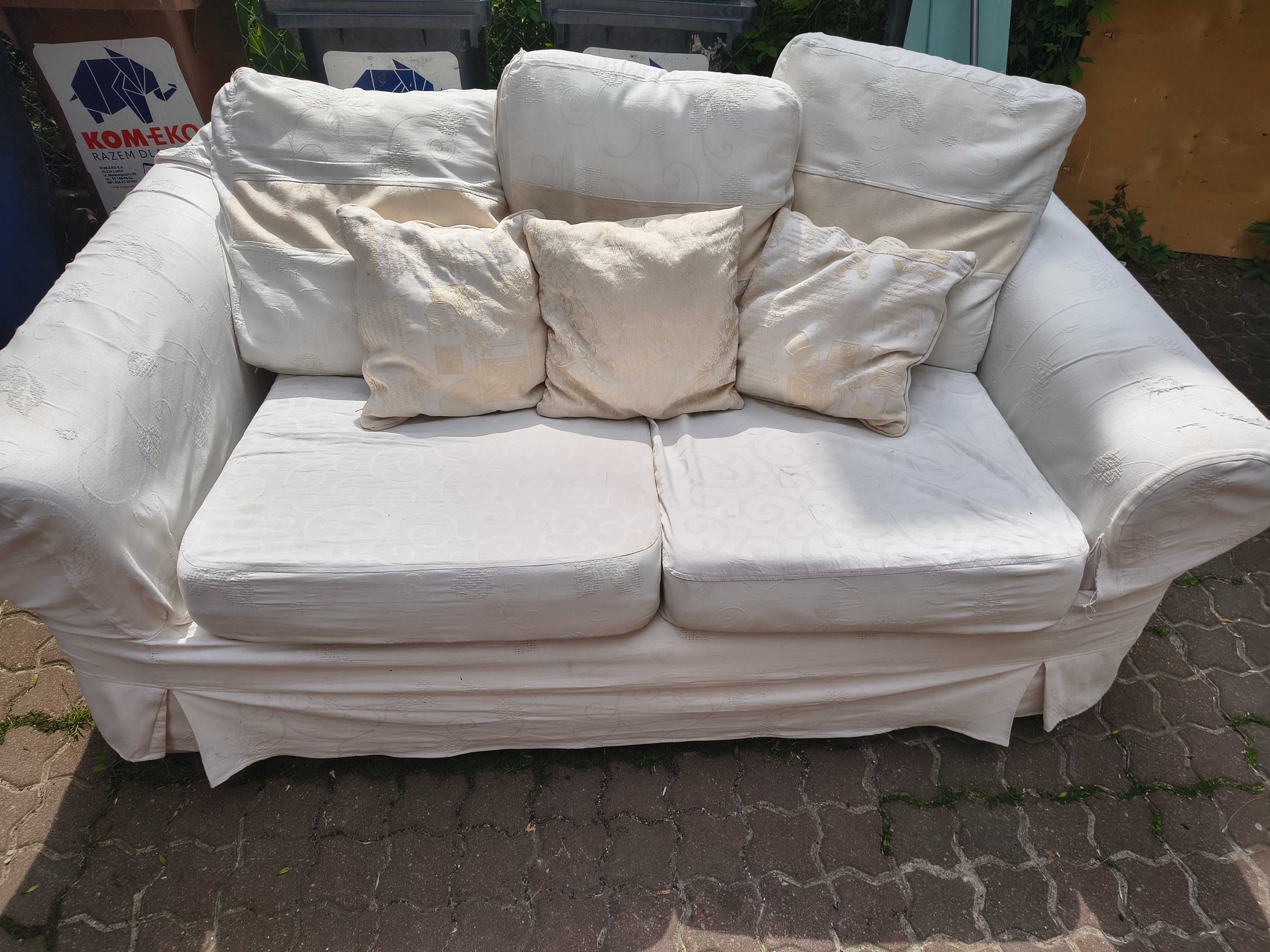 Wypoczynek - sofa i 2 fotele - komplet 3 sztuki