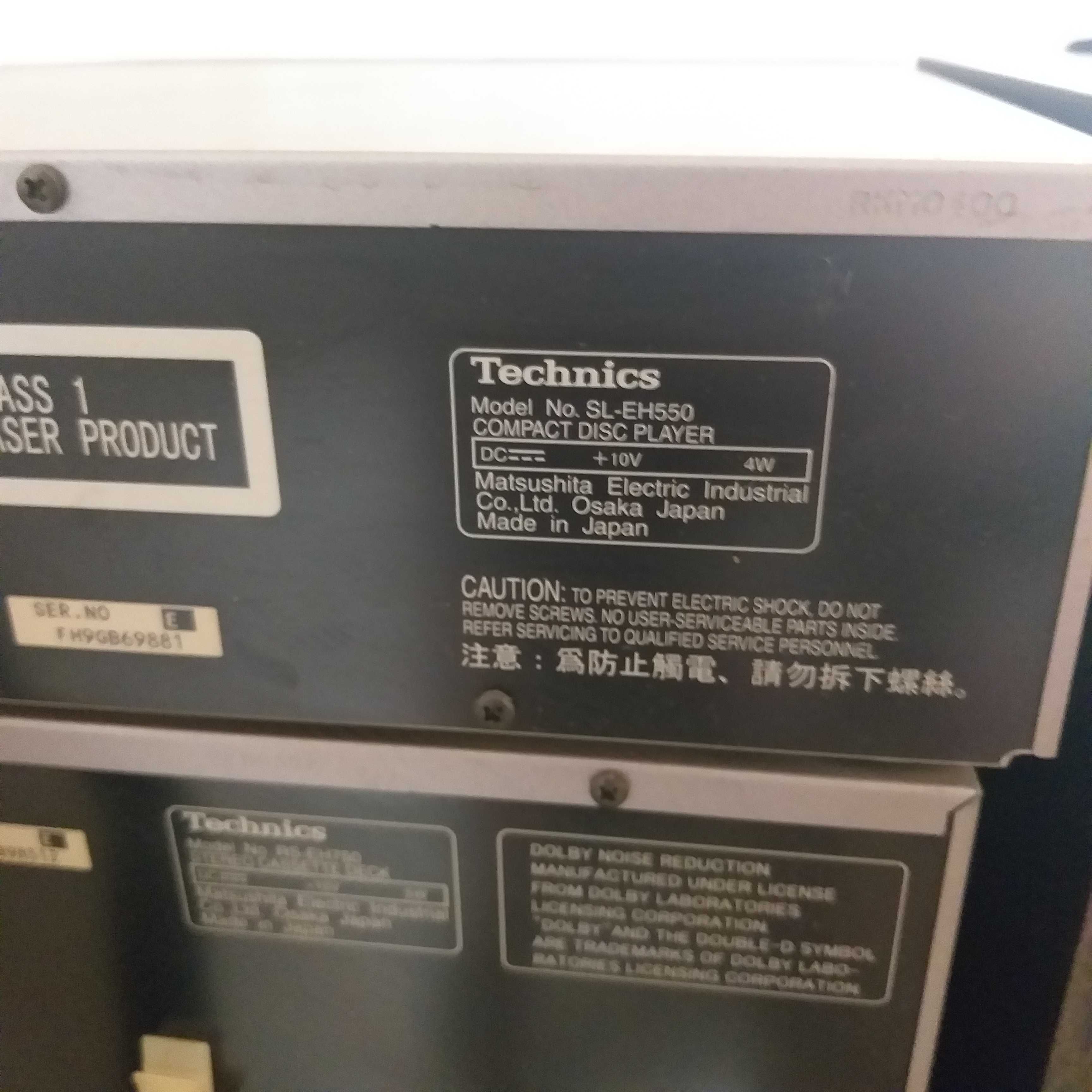 Компонентная стерео система TECHNICS sc-eh550 (Япония)