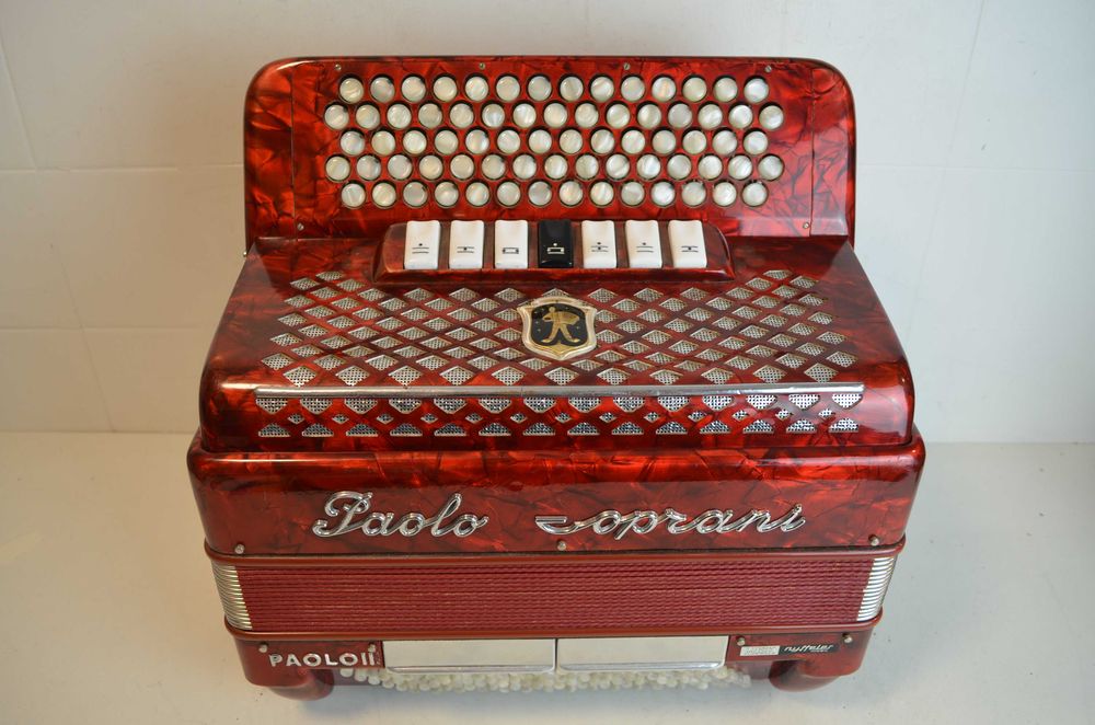 Acordeao Paolo Soprani Especial 3 voz. N 421