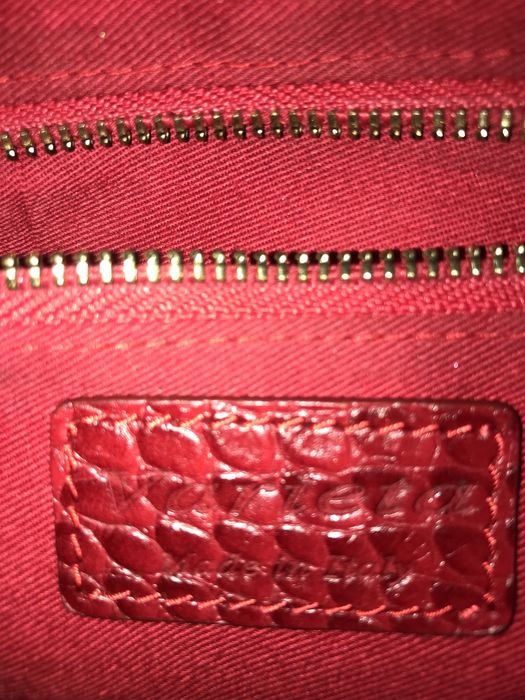 Сумка червона натуральна шкіра