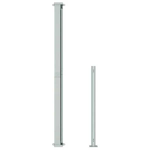 Toldo lateral retrátil para pátio 220x500