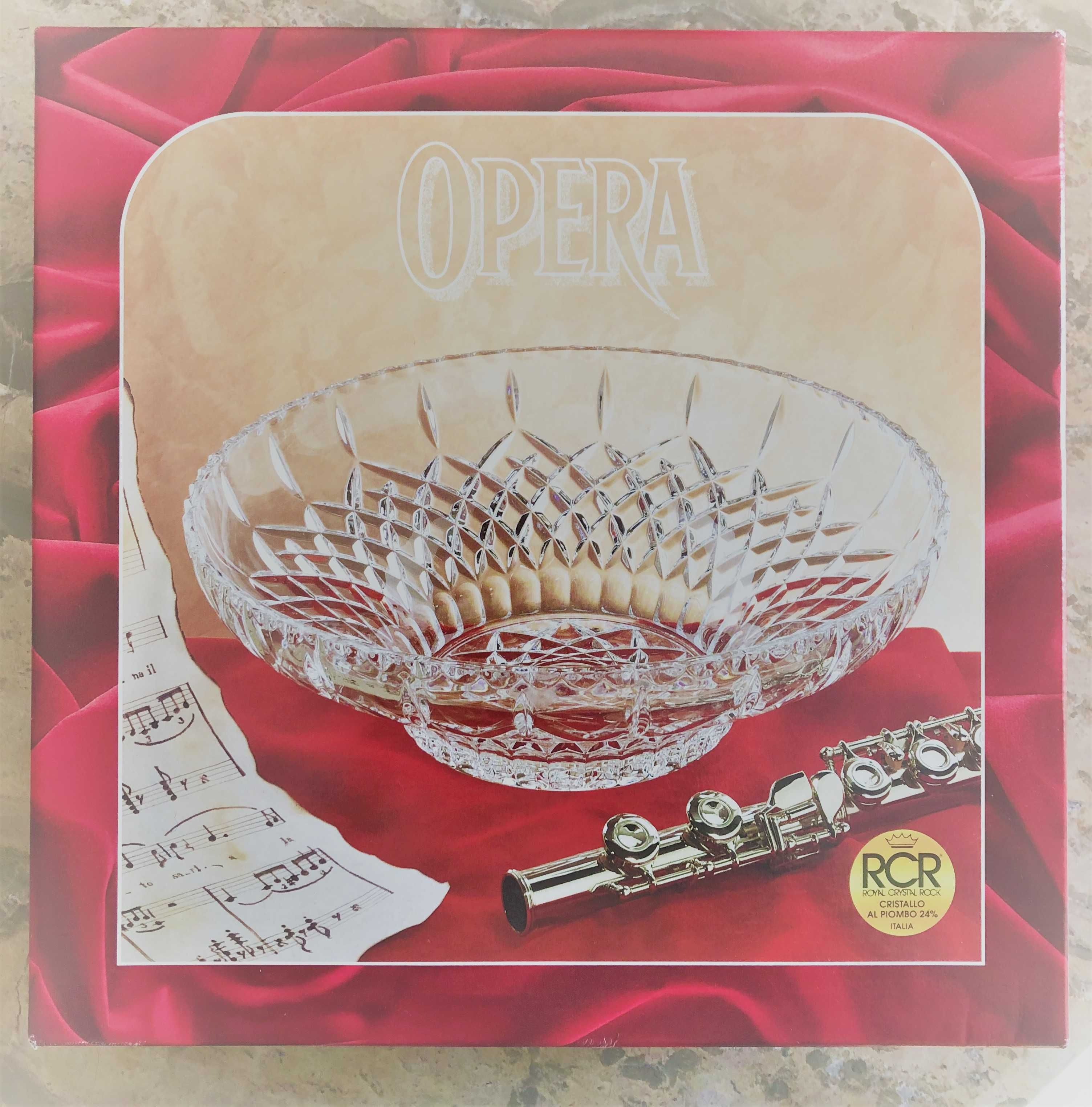 Taça de cristal redonda 30cm – OPERA, RCR Royal Crystal Rock