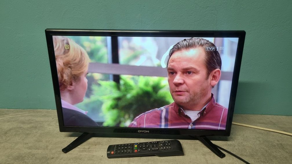 Telewizor 22" Dyon z pilotem Dvbt2