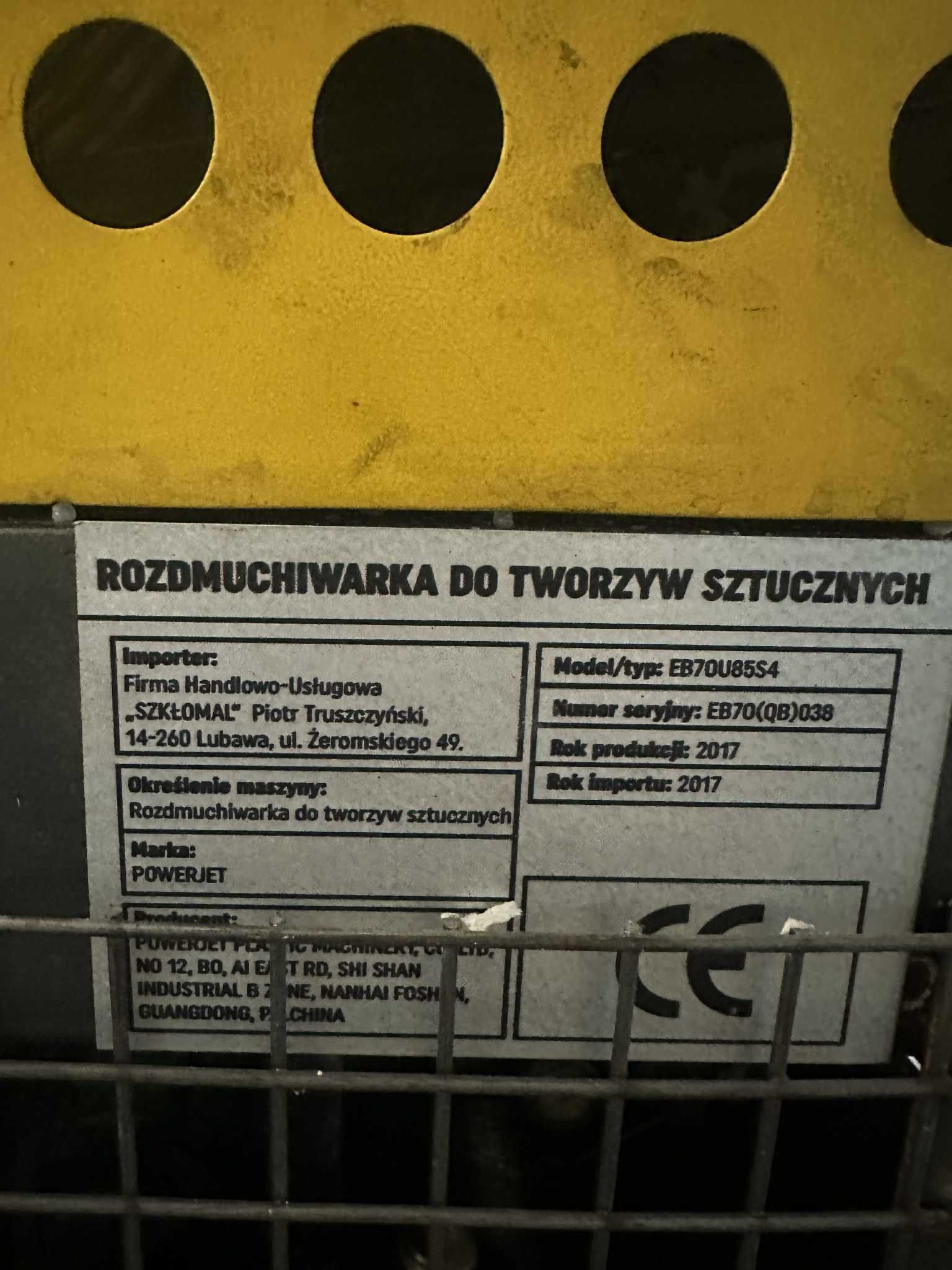 Wytłaczarko - rozduchiwarka  2szt