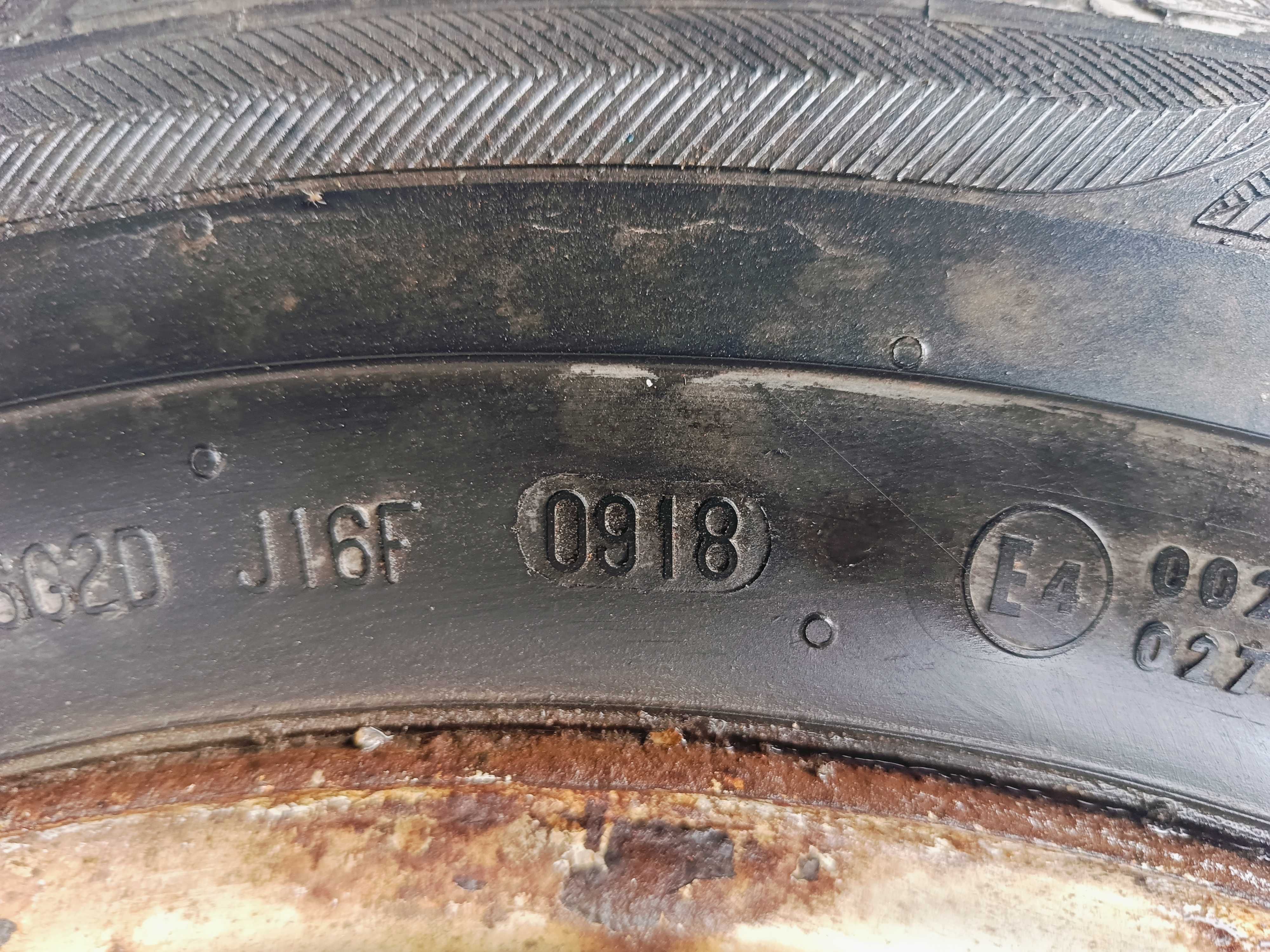 Felga stalowa 6.5x16" 5X130 Opona 225/65R16C Tyfoon z 2018roku