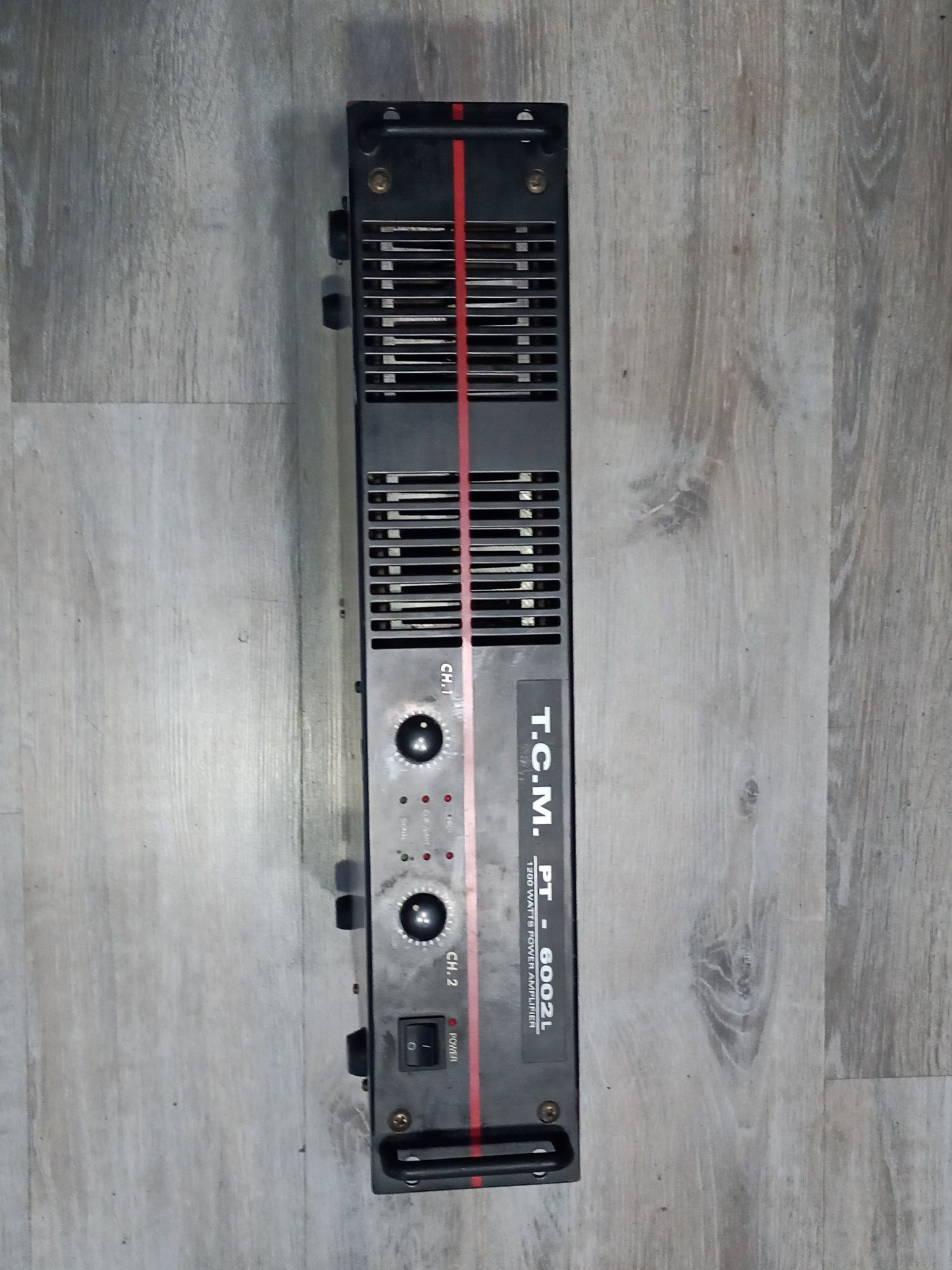 Комплект підсилювач T.C.M. PT6002-L та мікшер Yamaha MX12/4