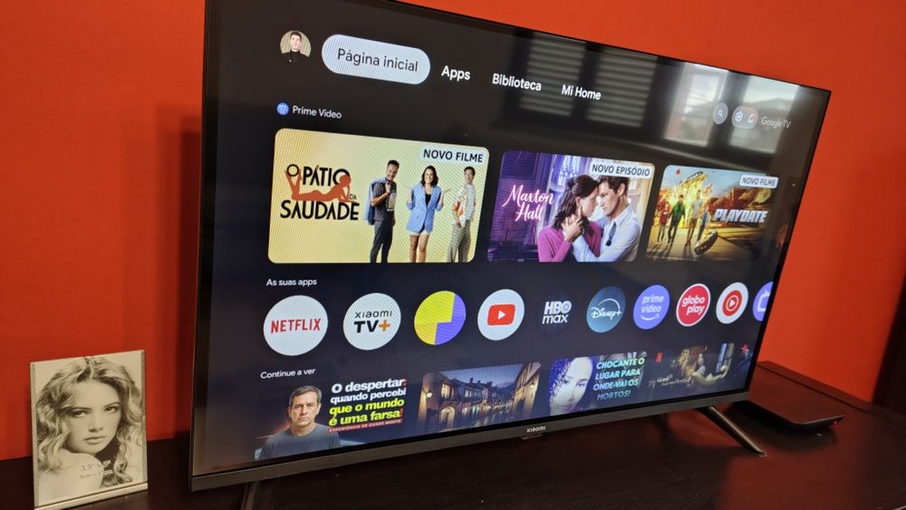 Smart tv Xiaomi 2025. Comomnova e com caixa.