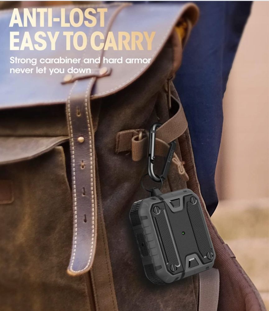 Etui Armor AirPods 3 2021, pancerne etui do słuchawek Apple
