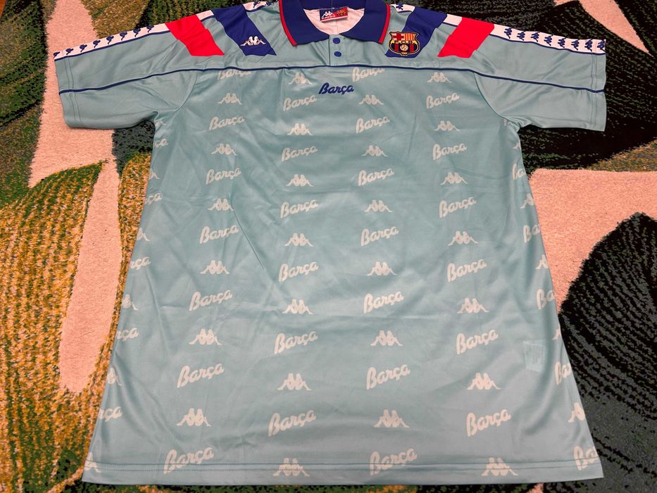 FC Barcelona Stoichkov 8 Kappa koszulka piłkarska