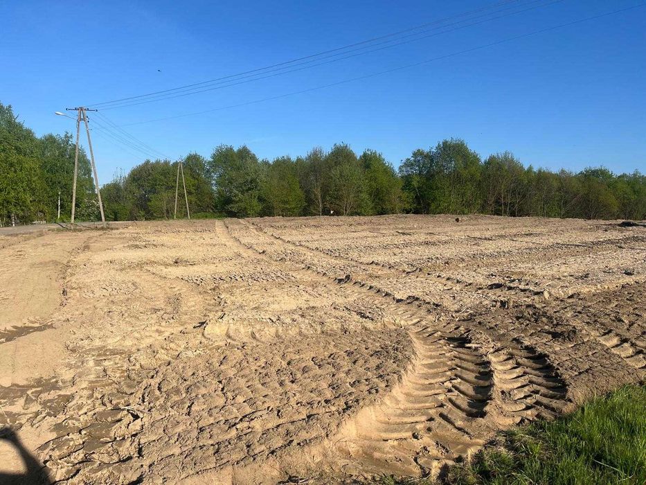 Mulczer leśny wgłębny, powierzchniowy, Karczowanie działek Zator