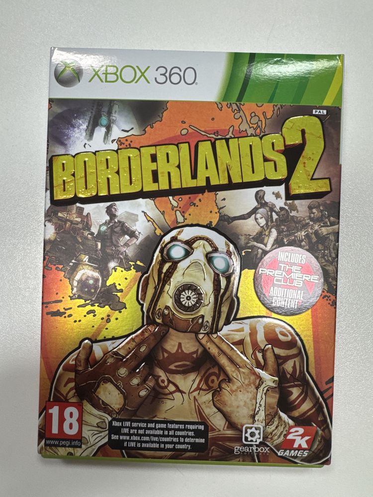 Borderlands 2 XBOX360 + premiere club additional content
