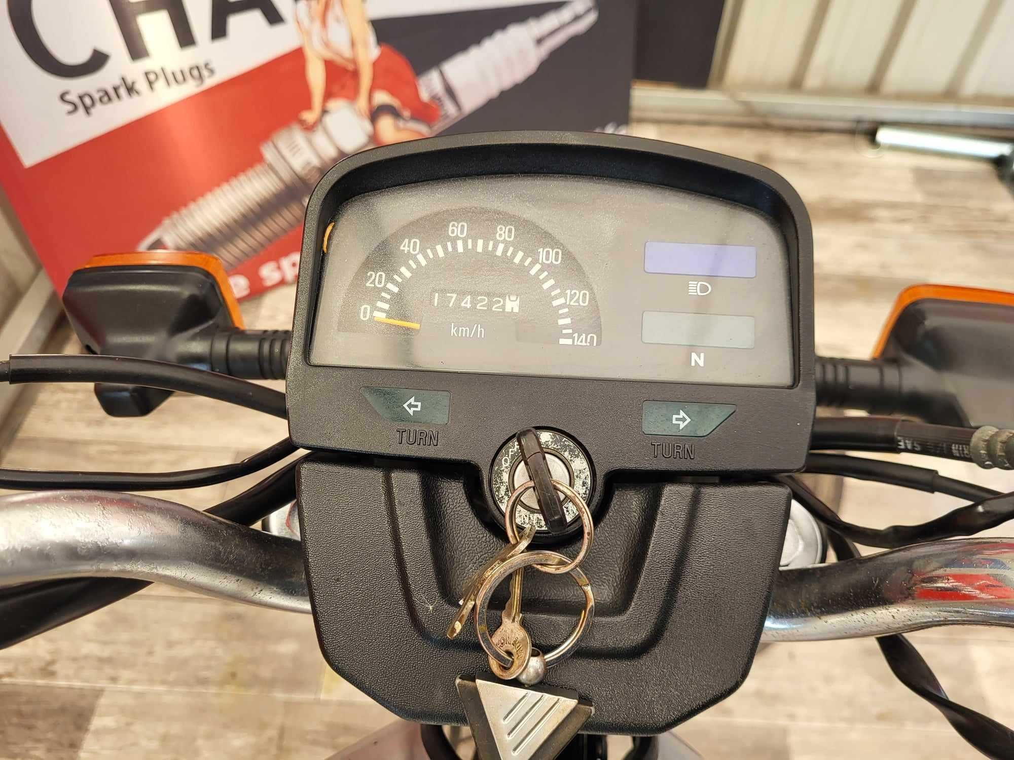 Yamaha SR125 na kat B z Niemiec RATY