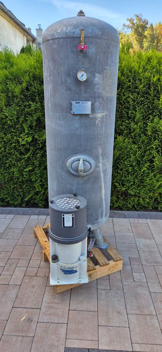 Zbiornik na sprężone powietrze 350l!Separator wody i oleju Drukomat!