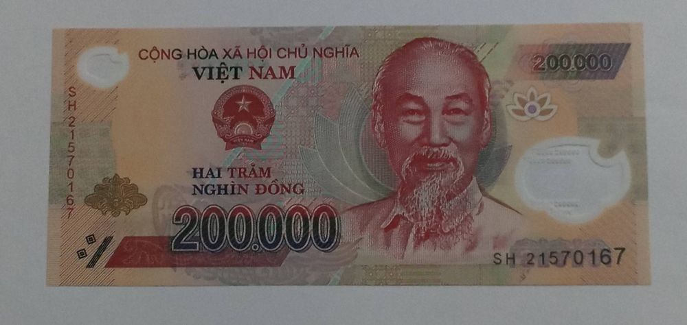 Set notas Vietnam Polímero UNC