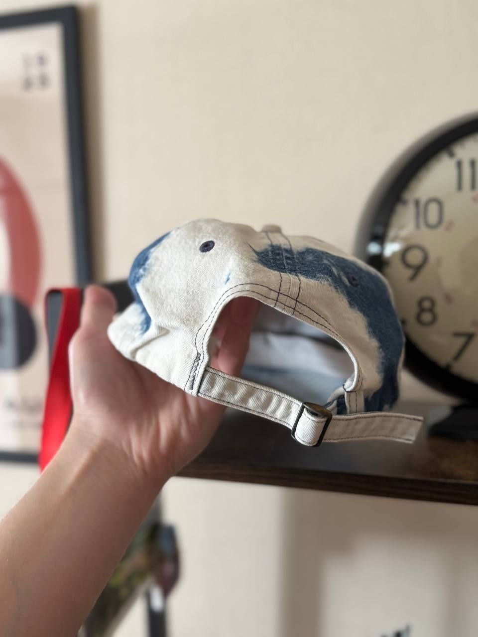 Кепка Supreme Bleached Denim Cloud Hat
