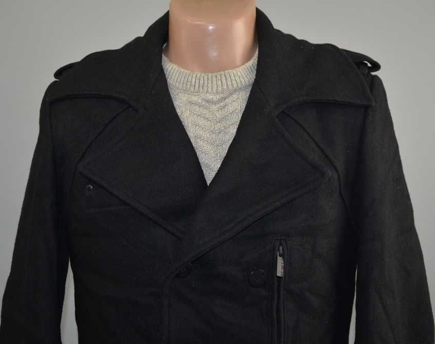 Стильная куртка, полу пальто фирмы Jack & Jones (M) Шерсть