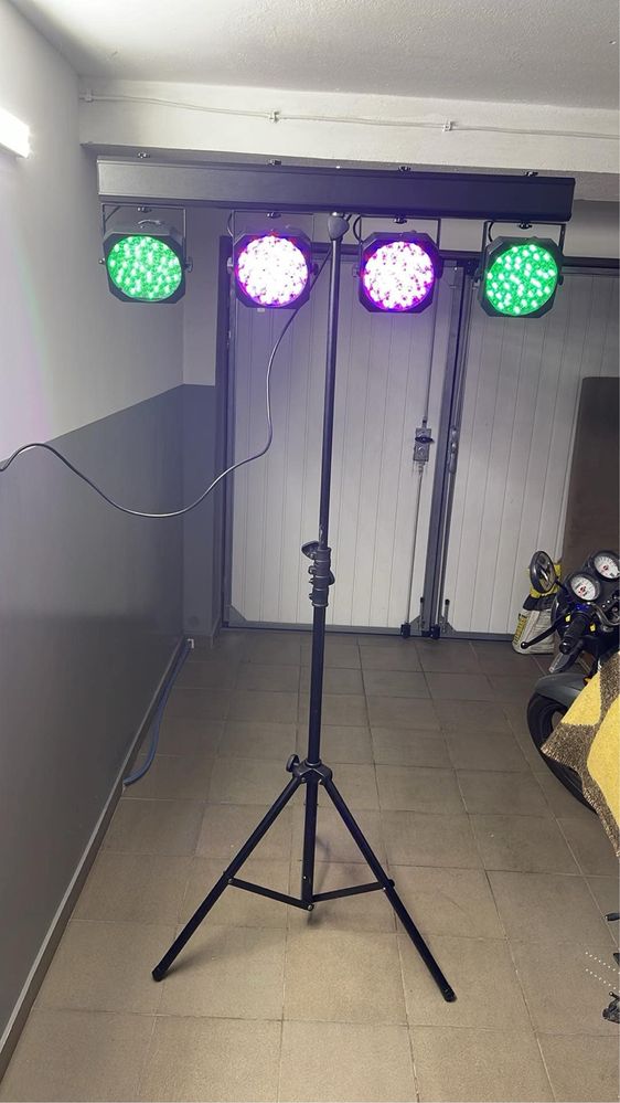 Zestaw oświetleniowy Cameo CLMPAR1 Multi Par 1, statyw, pokrowce
