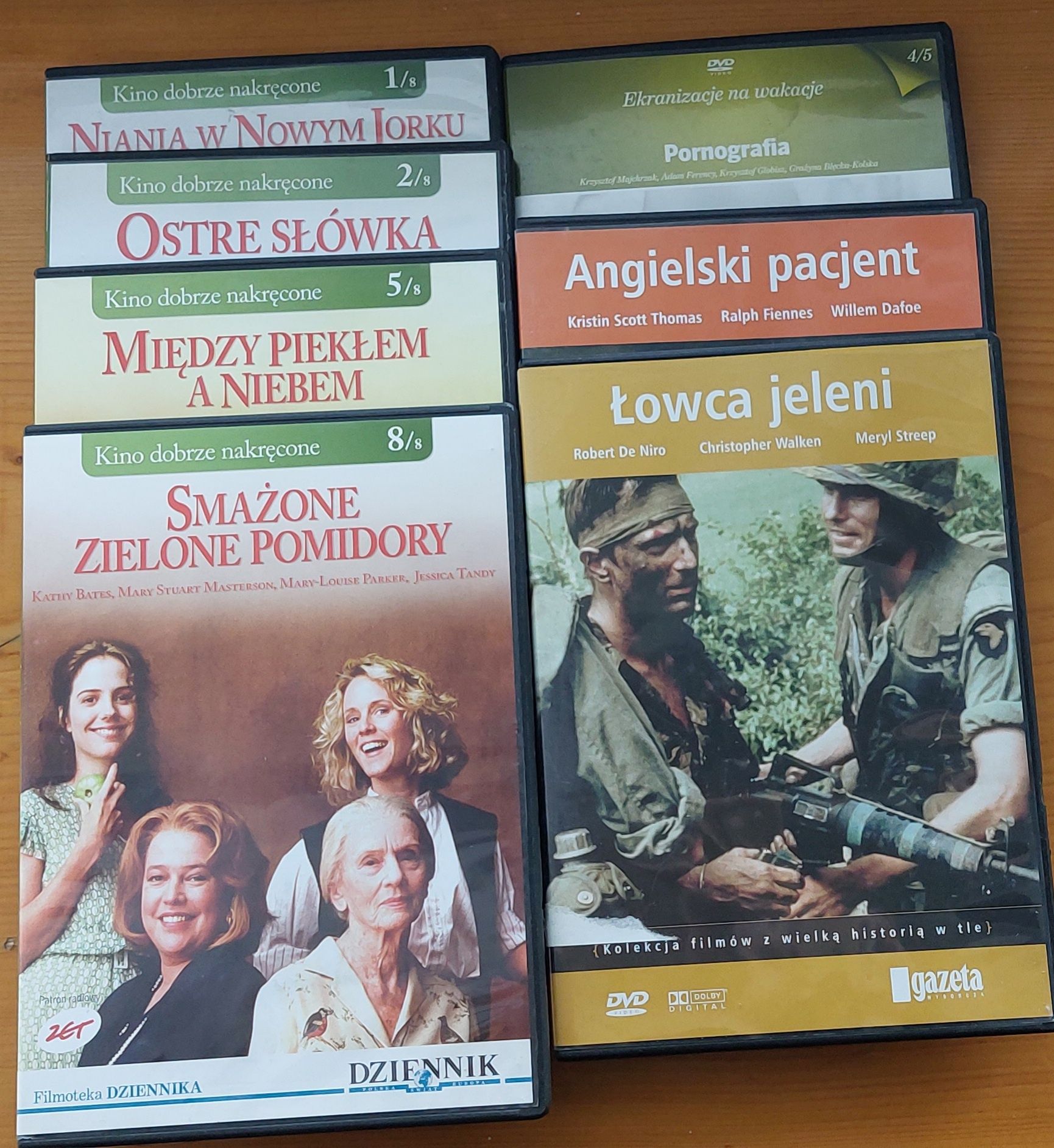 Dvd z Dziennika 7 szt. Ostre słówka,  pornografia i inne