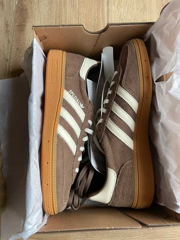 ButyDamskie Adidas Handball_Spezial_brązowy Rozmiar.36