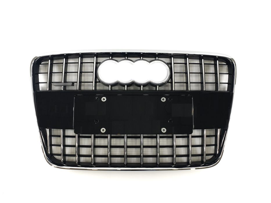 Решітка радіатора Chrome Black в стилі SQ7 для Audi Q7 4L 2005-2015