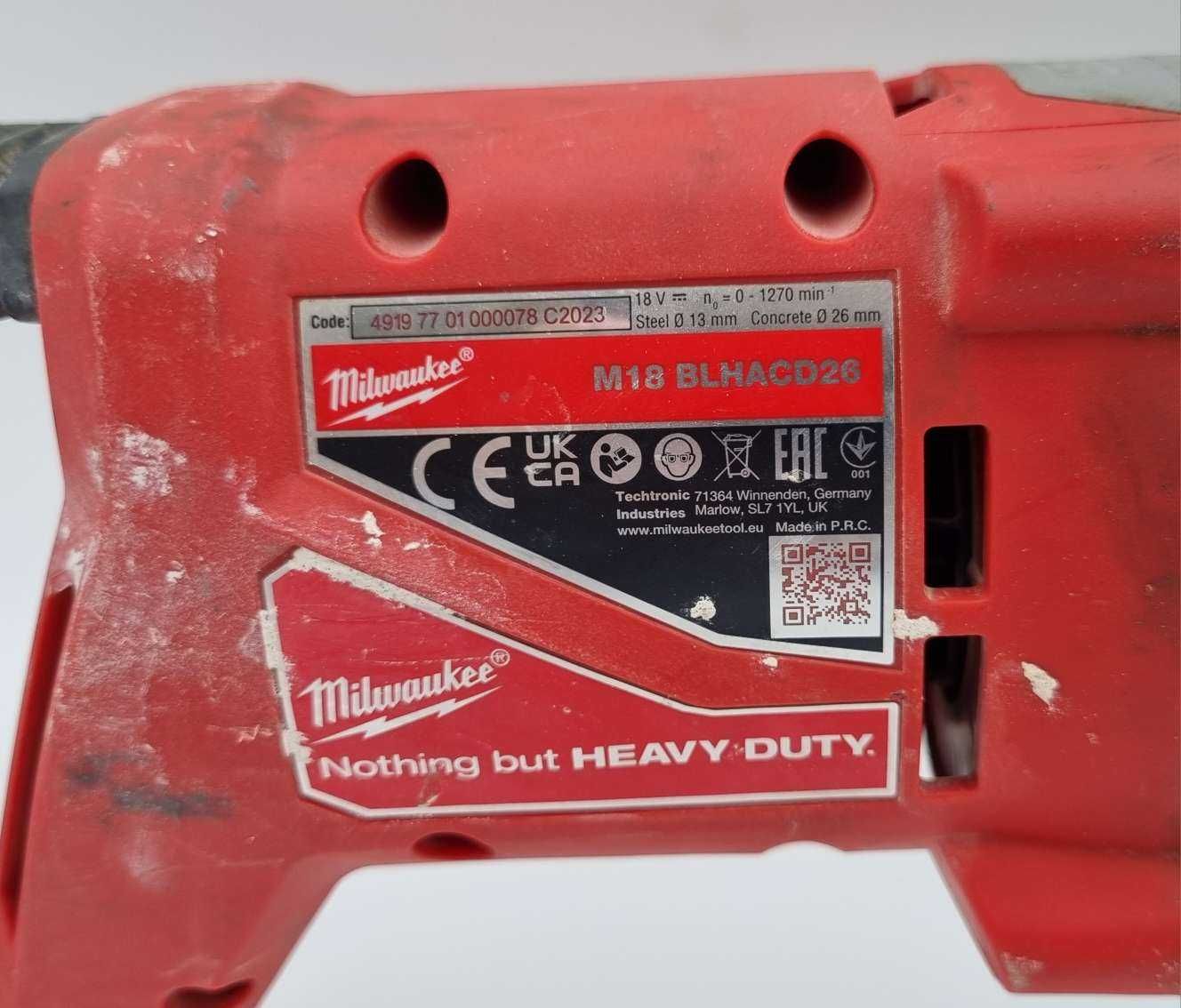 Młotowiertarka Milwaukee M18 BLHACD26-0X -
