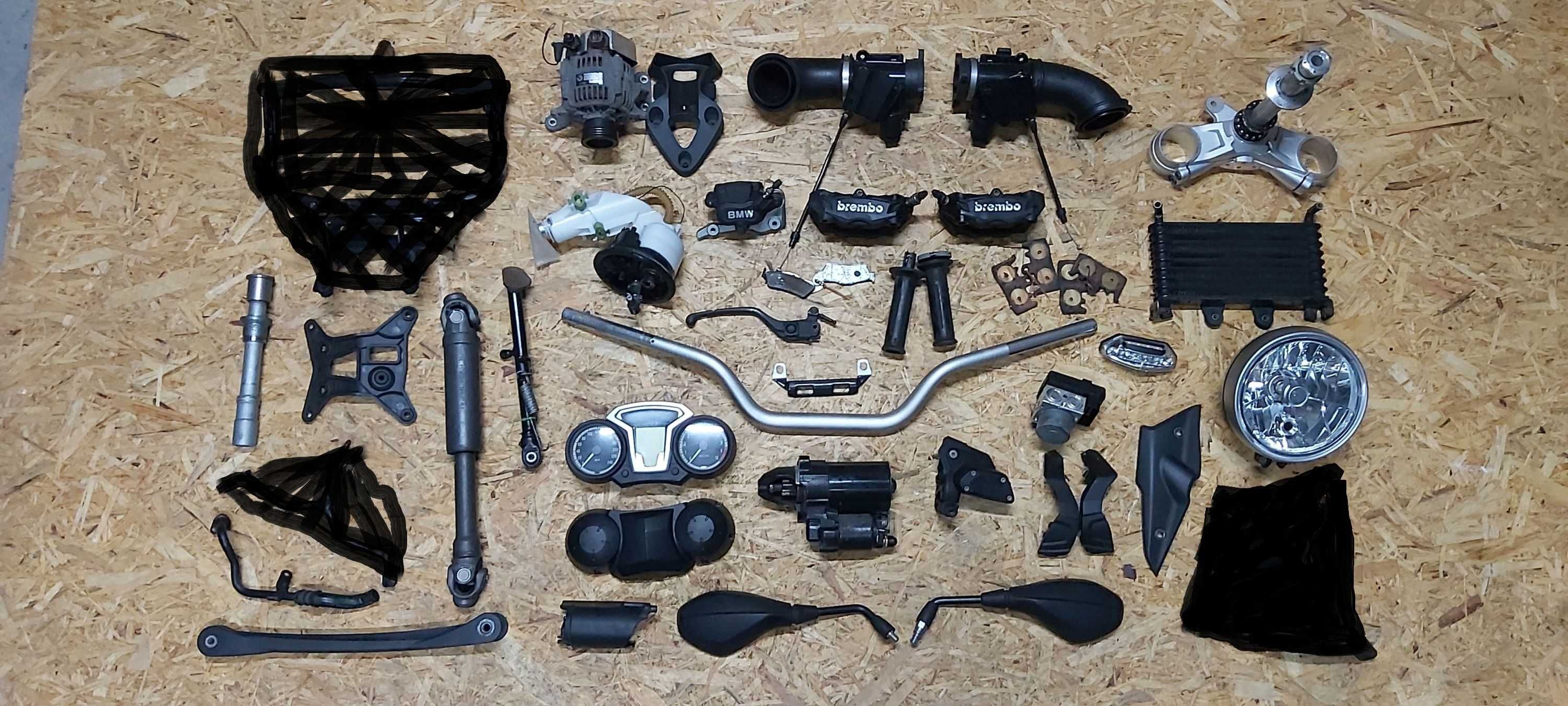 R nineT kanpa lancuch zebatka blotnik airbox wlot szyba zamek Ninet