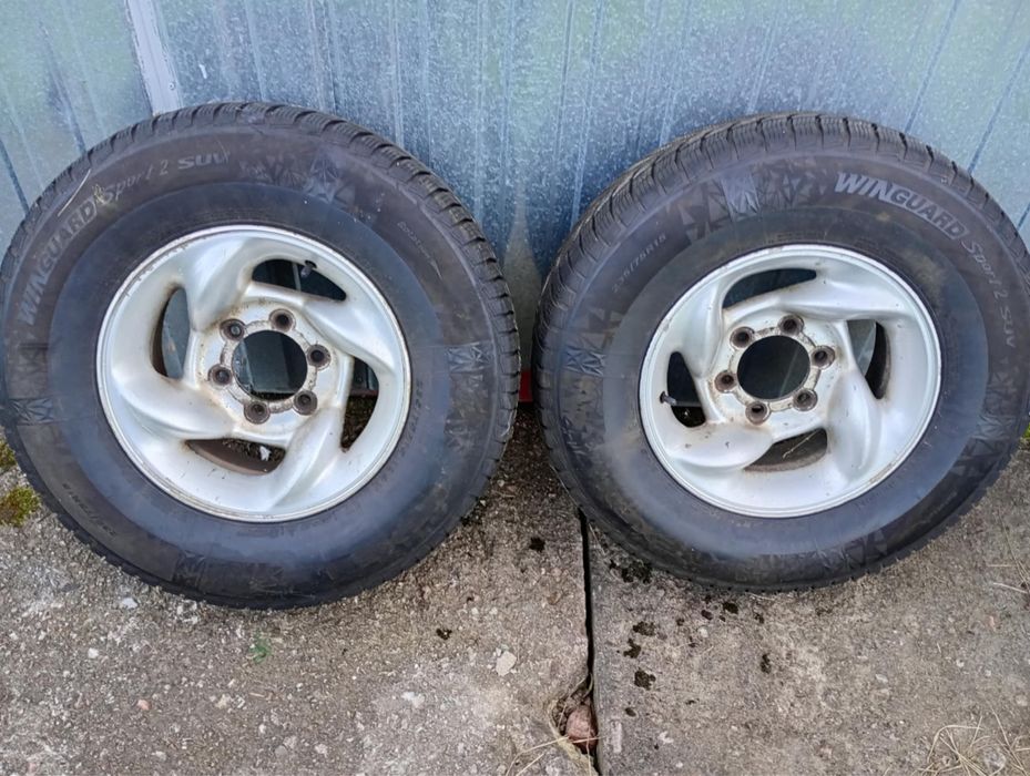 Koła galloper , pajero , terrano zimowe