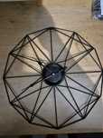 Zegar loft metalowy