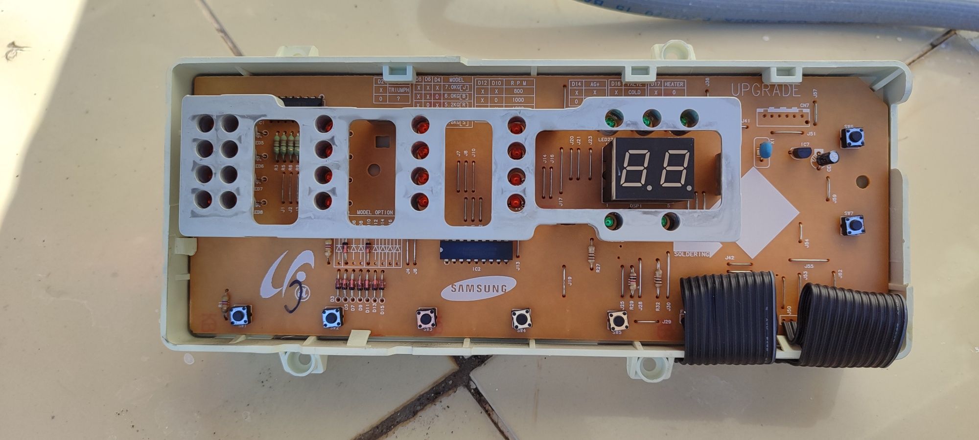 Módulo de Comandos Samsung wf7600naw