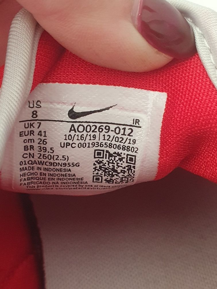 Nike zoom 2k czerwone