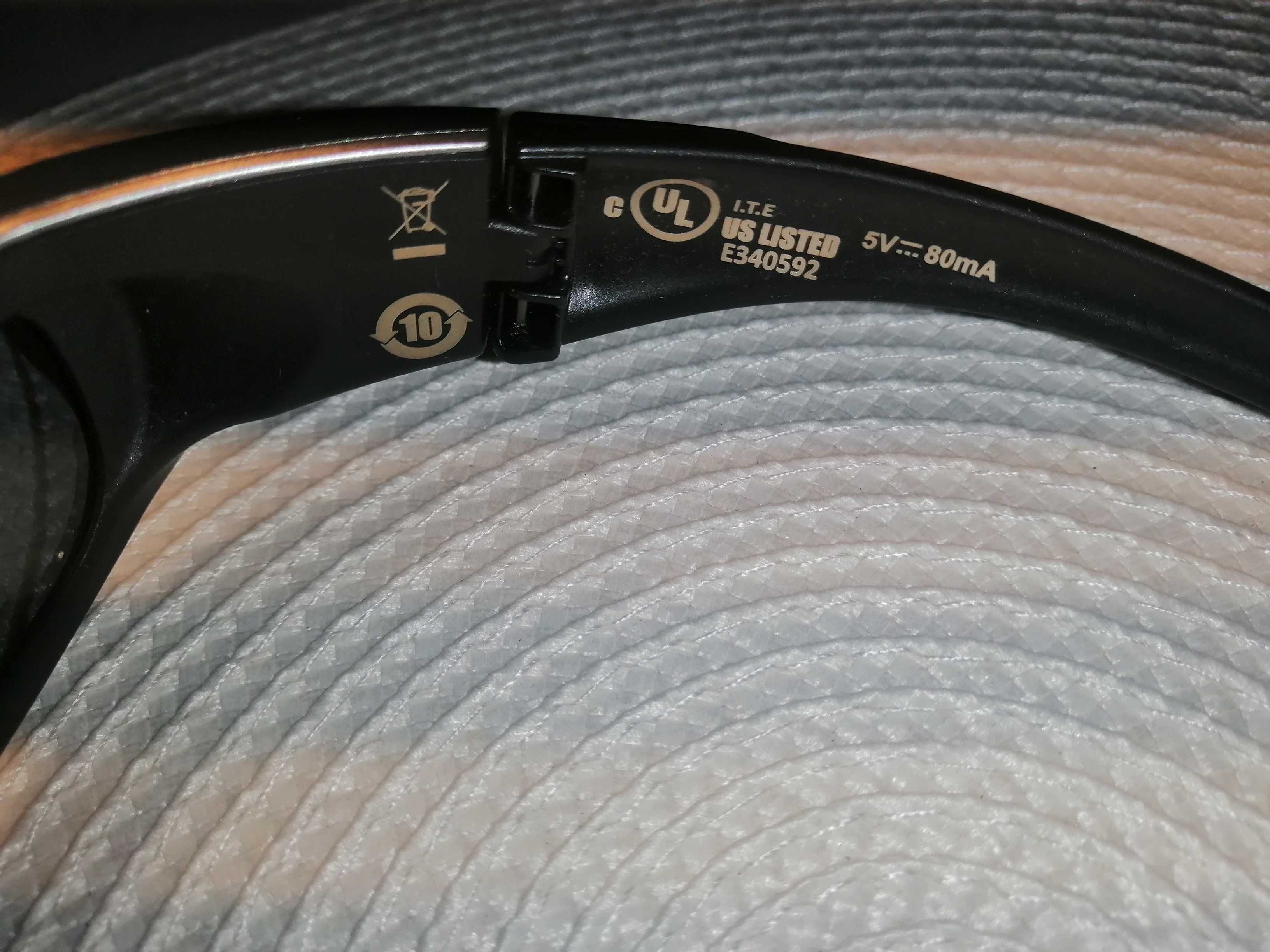 Oryginalne okulary Panasonic 3D US LISTED