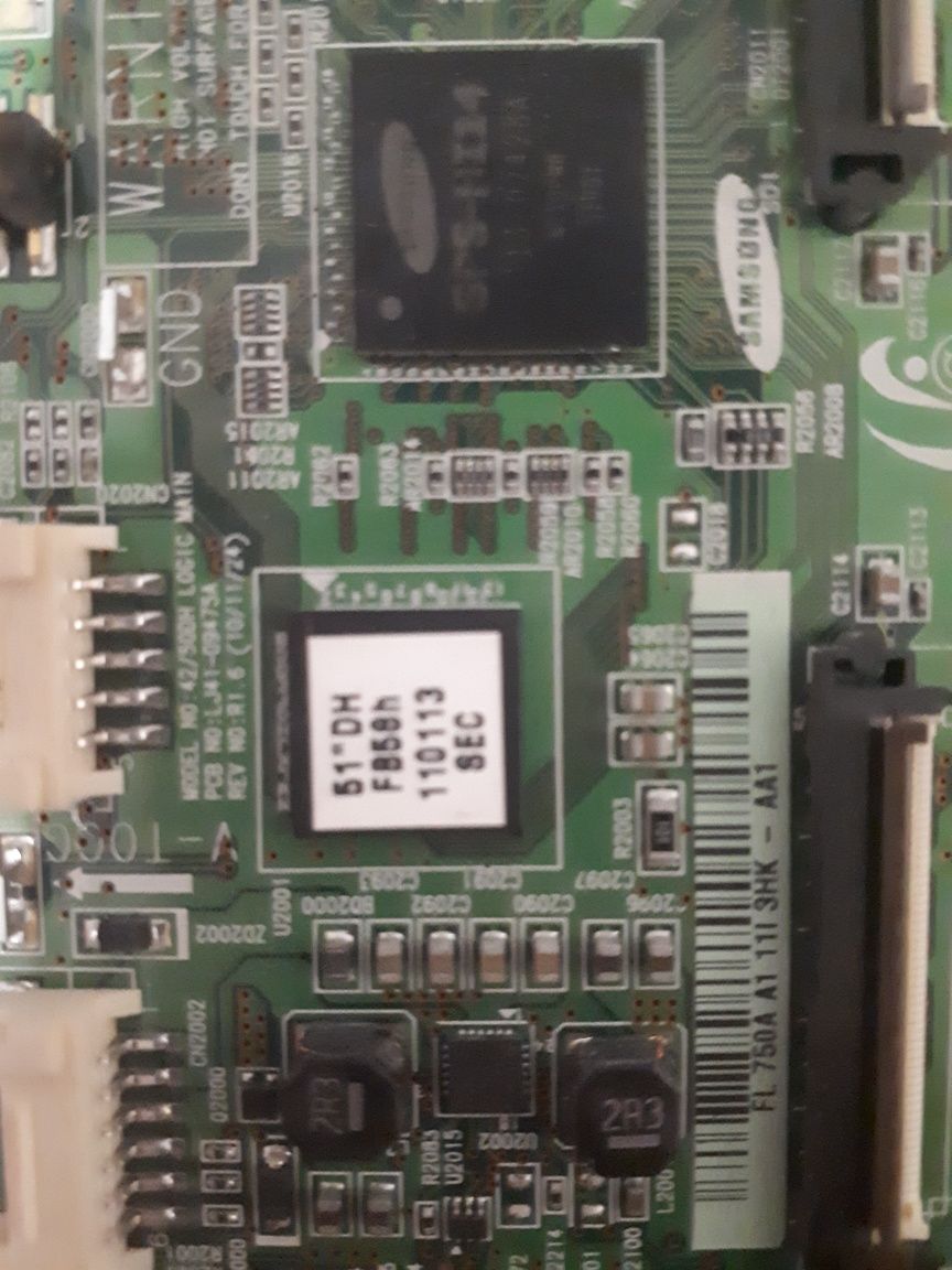 Тедевізор samsung PS51D450A2W на запчастини