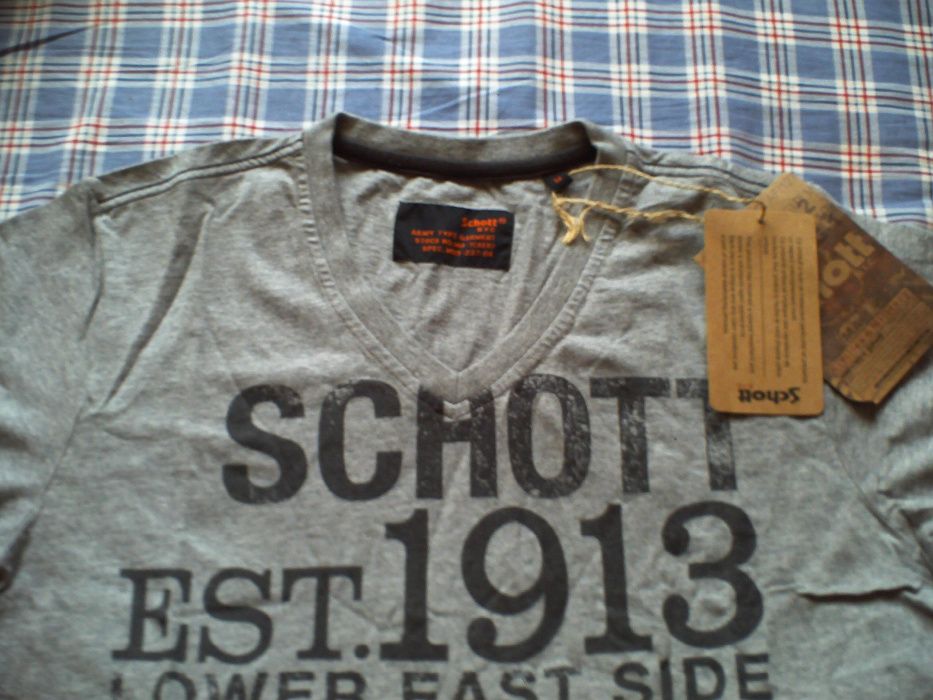 Tee shirt Schott original tamanho M nova