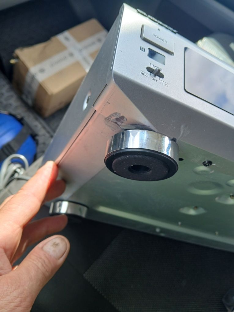 Sony odtwarzacz nagrywarka Minidisc MDS-JE500 srebrny