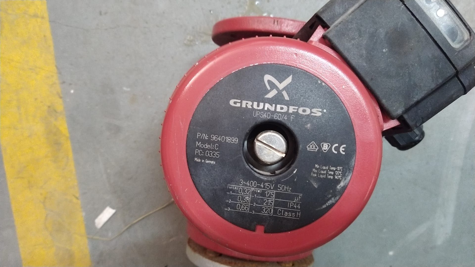 Bomba circuladora GRUNDFOS pump ups 40-60/4