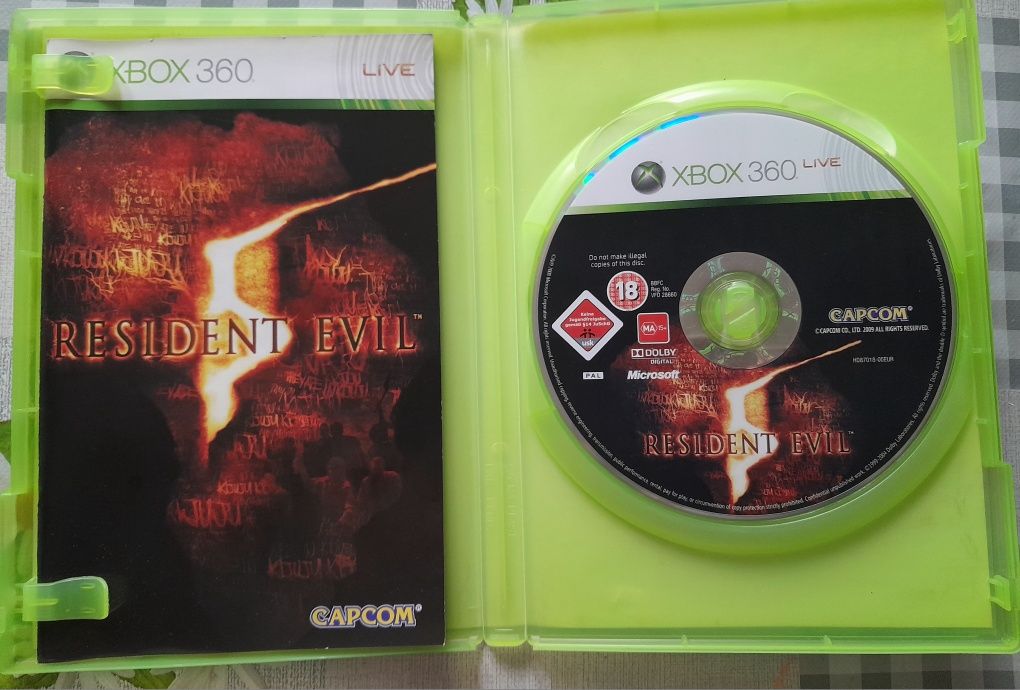 Resident Evil 5 edycja Classic Xbox360