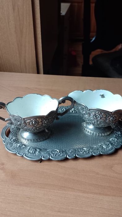 Ozdoby z metaloplastyki 4 sztuki