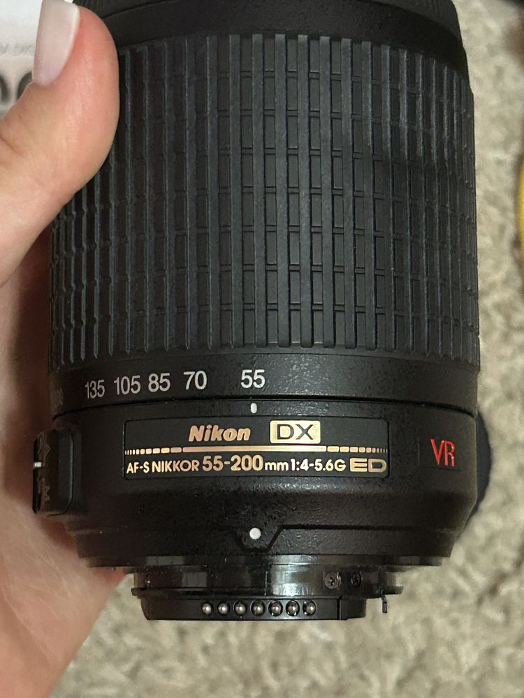 Lente Nikon, com mala profissional